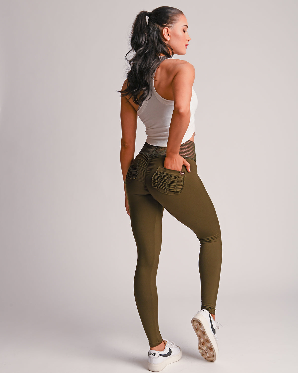 *Dream Beauty* (Yoga Brush Leggings) by Shop GUILTY.