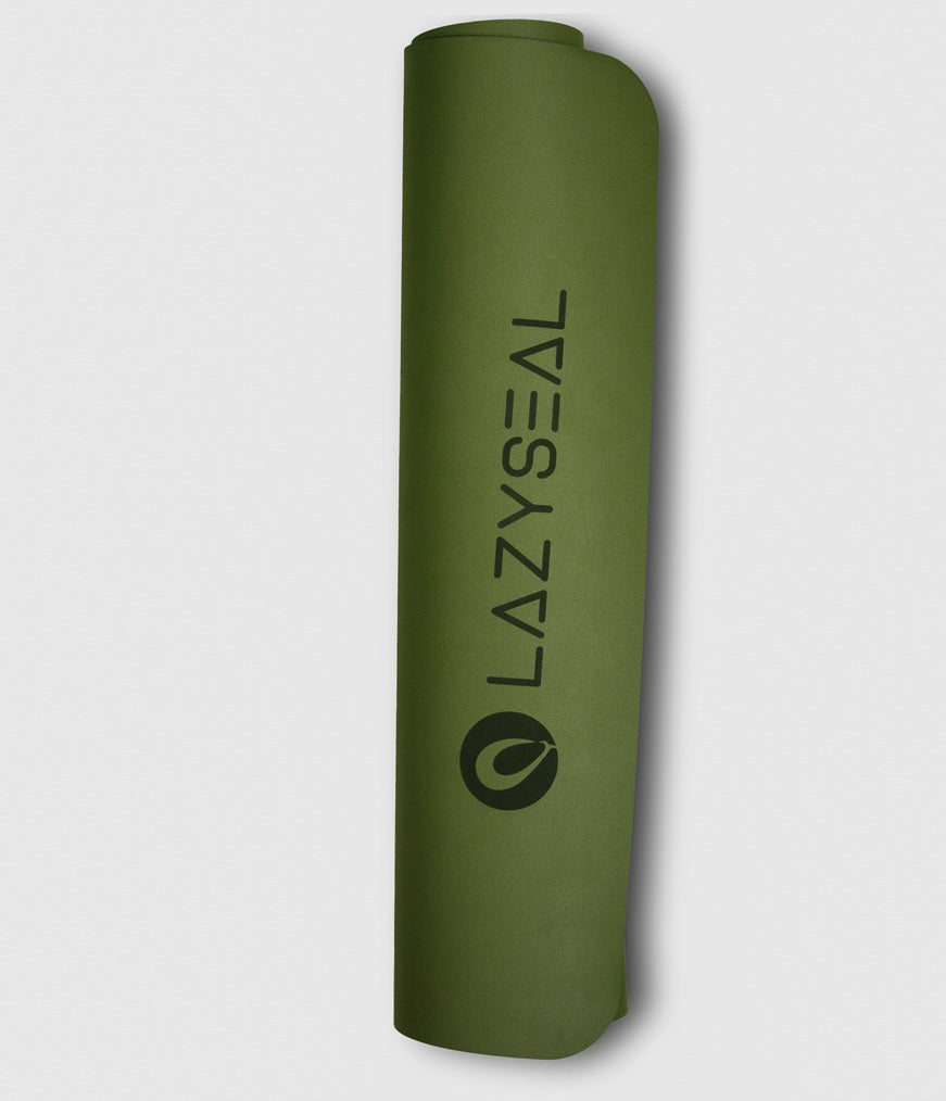 Performance Pro Extra Grip Yoga Mat 4.5mm | Forest Green by Lazy Seal
