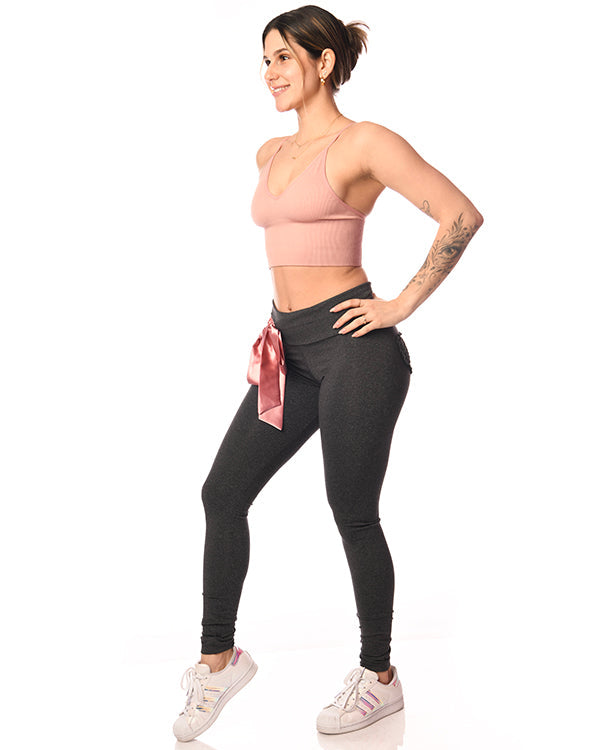 *Charcoal OG Love Butt* (Custom Leggings) by Shop GUILTY.