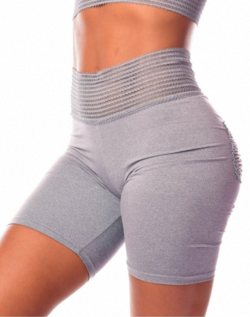 Silver Beauty (Cute Booty Biker) Shorts