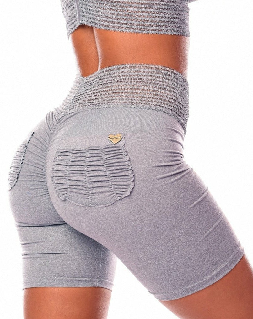 Silver Beauty (Cute Booty Biker) Xxs Shorts