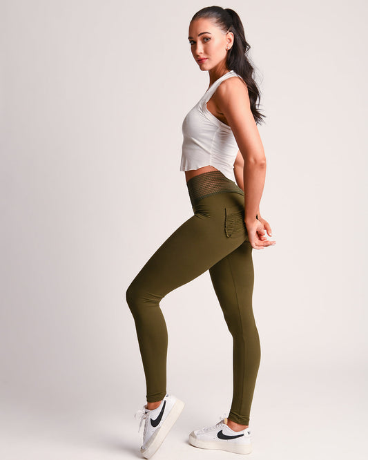 *Dream Beauty* (Yoga Brush Leggings) by Shop GUILTY.