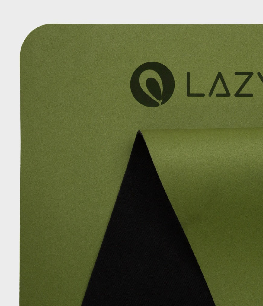 Performance Pro Extra Grip Yoga Mat 4.5mm | Forest Green by Lazy Seal
