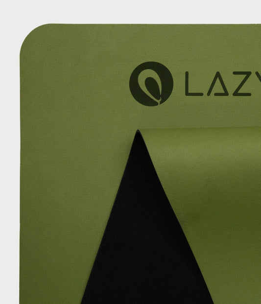 Performance Pro Extra Grip Yoga Mat 4.5mm | Forest Green by Lazy Seal