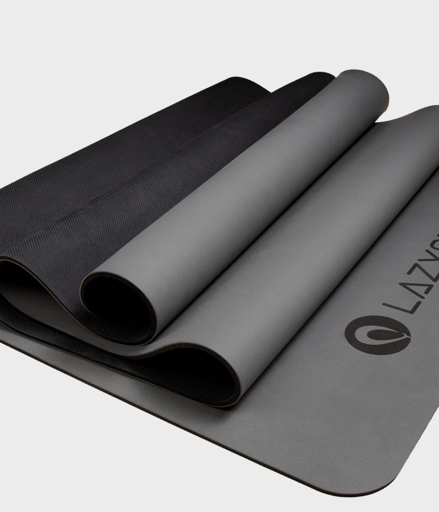 Performance Pro Extra Grip Yoga Mat 4.5mm | Graphite by Lazy Seal