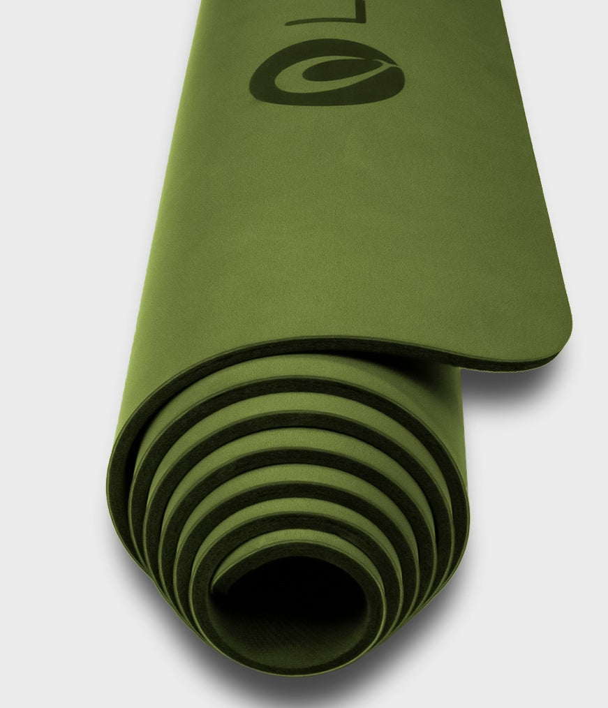 Performance Pro Extra Grip Yoga Mat 4.5mm | Forest Green by Lazy Seal