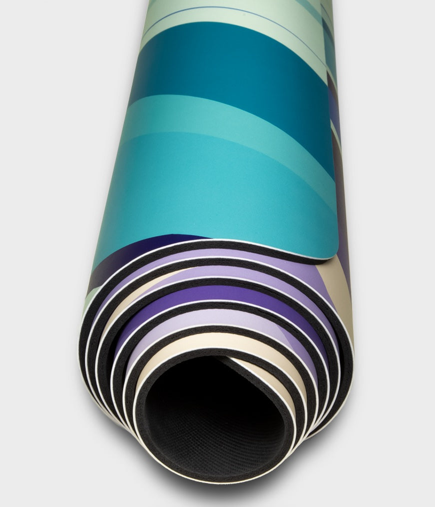 TeacherPro Designer Yoga Mat 4.5mm | Ocean Waves by Lazy Seal