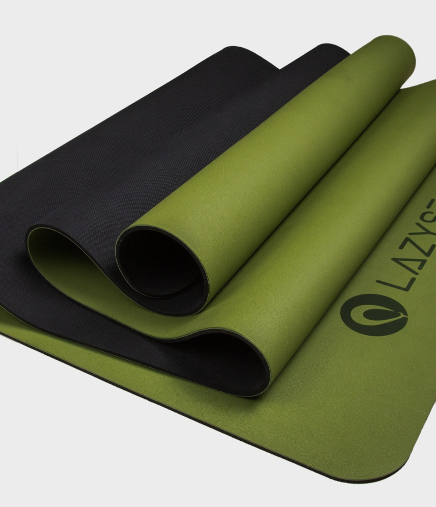 Performance Pro Extra Grip Yoga Mat 4.5mm | Forest Green by Lazy Seal