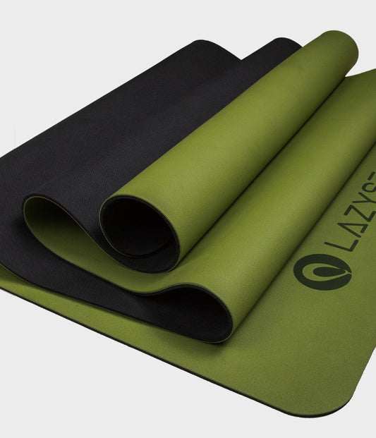 Performance Pro Extra Grip Yoga Mat 4.5mm | Forest Green by Lazy Seal