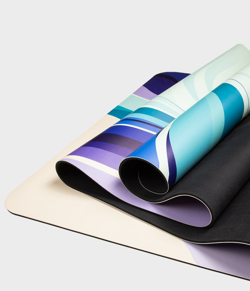 TeacherPro Designer Yoga Mat 4.5mm | Ocean Waves by Lazy Seal