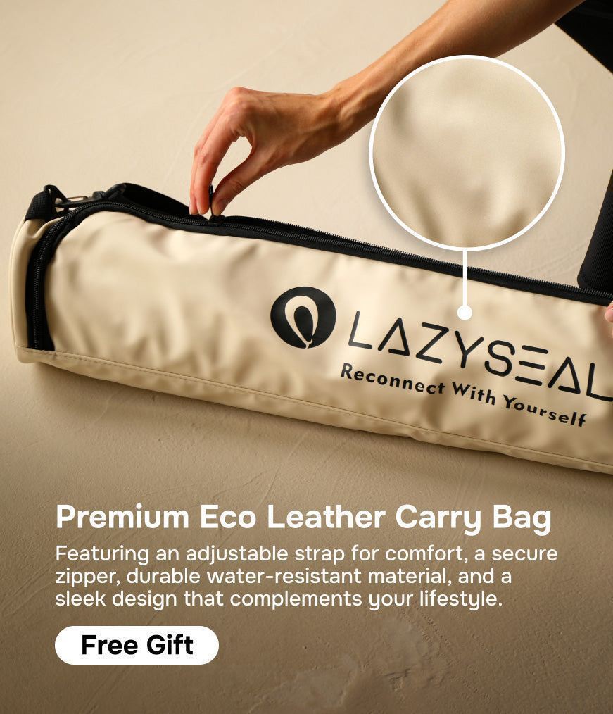 Performance Pro Extra Grip Yoga Mat 4.5mm | Forest Green by Lazy Seal