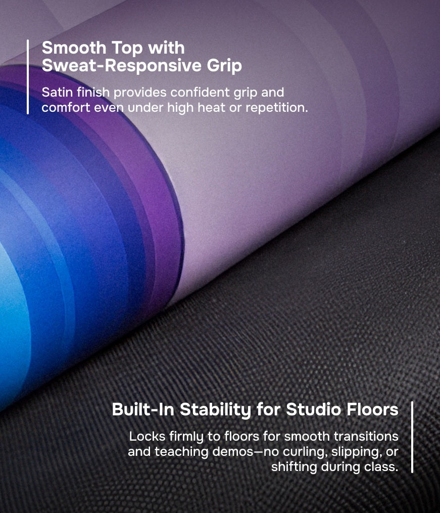TeacherPro Designer Yoga Mat 4.5mm | Serene Currents by Lazy Seal