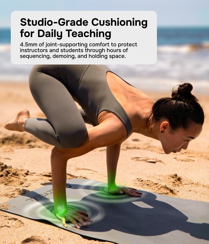 Performance Pro Extra Grip Yoga Mat 4.5mm | Graphite by Lazy Seal