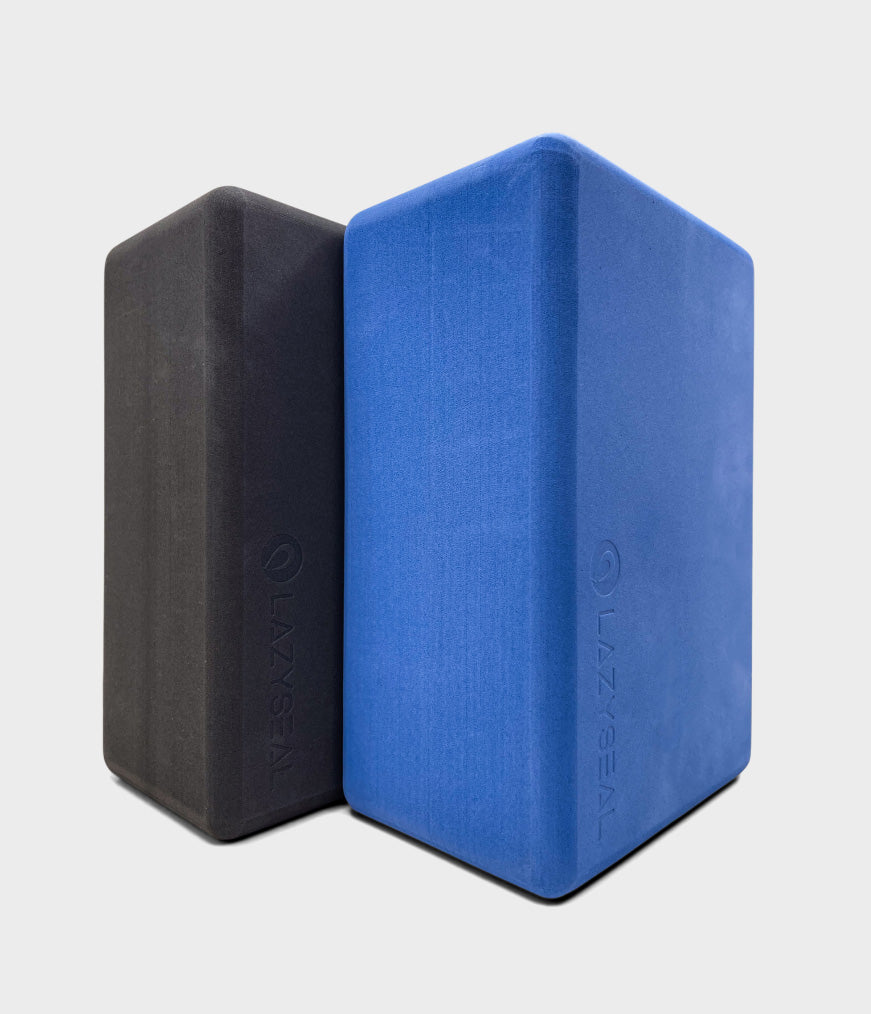 Studio-Grade Recycled Foam Yoga Block by Lazy Seal