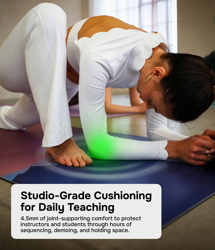 TeacherPro Designer Yoga Mat 4.5mm | Mountain Mirage by Lazy Seal